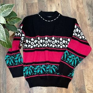 Vintage 80’s American Pride sweater SZ Medium